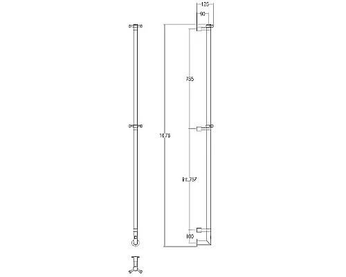 Заказать Электрический полотенцесушитель Margaroli Arcobaleno 616XGOB-1650 Золото в магазине сантехники Santeh-Crystal.ru