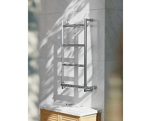 Приобрести Электрический полотенцесушитель Margaroli Sereno 582-4 BOX 5823204CRNB Хром в магазине сантехники Santeh-Crystal.ru