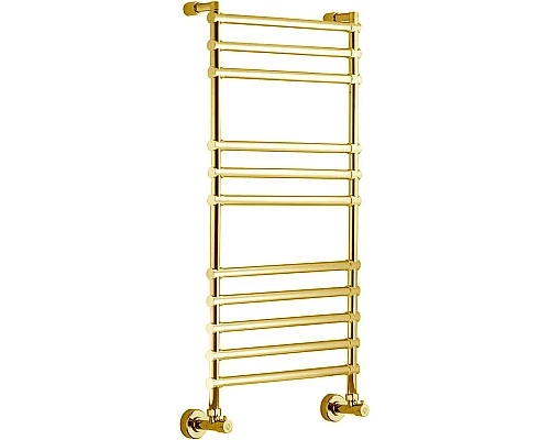 Заказать Водяной полотенцесушитель Margaroli Sole 464-11 4644711GON Золото в магазине сантехники Santeh-Crystal.ru