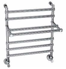 Водяной полотенцесушитель Margaroli Sole 452-5 4524705CRP с полкой Хром