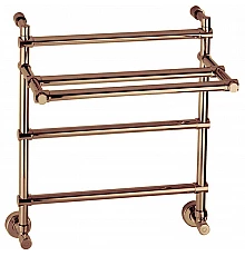 Водяной полотенцесушитель Margaroli Sole 455-3 4554703OBP c полкой Бронза