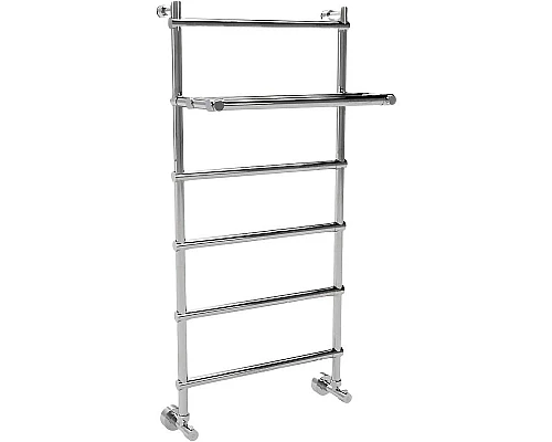 Заказать Водяной полотенцесушитель Margaroli Sole 442-6 4424706CRP с полкой Хром в магазине сантехники Santeh-Crystal.ru