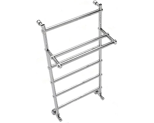 Заказать Водяной полотенцесушитель Margaroli Sole 442-6 4424706CRP с полкой Хром в магазине сантехники Santeh-Crystal.ru