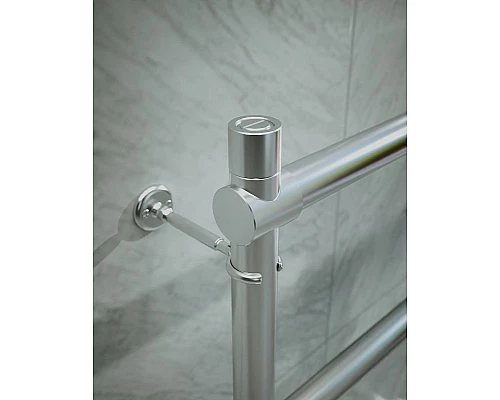 Приобрести Водяной полотенцесушитель Margaroli Sole 442-4 4423704CRN Хром в магазине сантехники Santeh-Crystal.ru