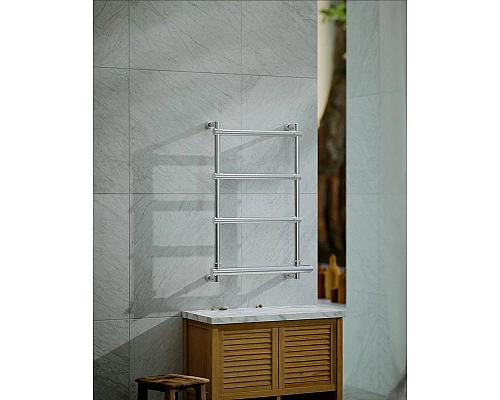 Купить Электрический полотенцесушитель Margaroli Sole 542-4 BOX 5423704CRNB Хром в магазине сантехники Santeh-Crystal.ru