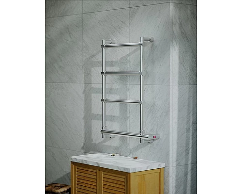 Купить Электрический полотенцесушитель Margaroli Sole 542-4 BOX 5423704CRNB Хром в магазине сантехники Santeh-Crystal.ru