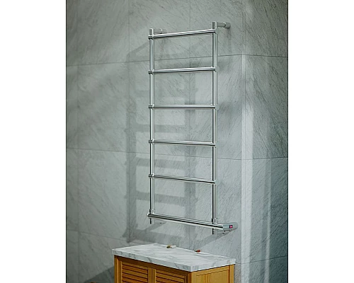 Приобрести Электрический полотенцесушитель Margaroli Sole 542-6 BOX 5424706CRNB Хром в магазине сантехники Santeh-Crystal.ru