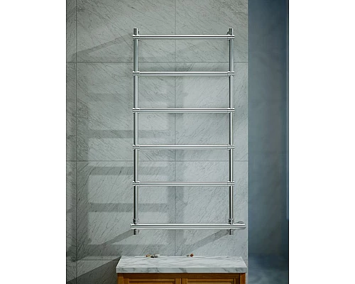 Приобрести Электрический полотенцесушитель Margaroli Sole 542-6 BOX 5424706CRNB Хром в магазине сантехники Santeh-Crystal.ru