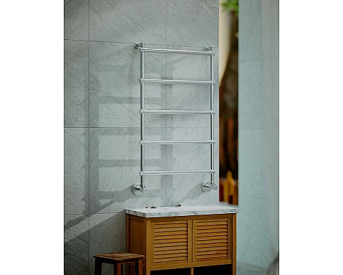 Приобрести Водяной полотенцесушитель Margaroli Sole 442-5 4424705CRN Хром в магазине сантехники Santeh-Crystal.ru