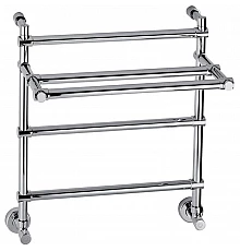 Водяной полотенцесушитель Margaroli Sole 455-3 4554703CRP c полкой Хром