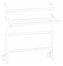 Электрический полотенцесушитель Margaroli Sole 554-3 BOX 5544703WHPB с полкой Белый