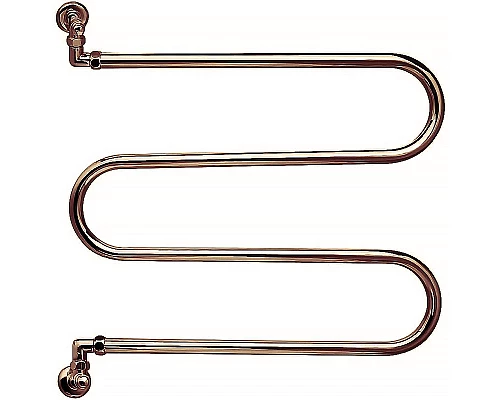 Приобрести Водяной полотенцесушитель Margaroli Vento 400OB Бронза в магазине сантехники Santeh-Crystal.ru