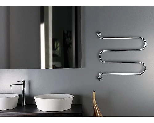 Приобрести Водяной полотенцесушитель Margaroli Vento 400OB Бронза в магазине сантехники Santeh-Crystal.ru