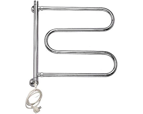 Купить Электрический полотенцесушитель Margaroli Vento 500CRC Хром в магазине сантехники Santeh-Crystal.ru