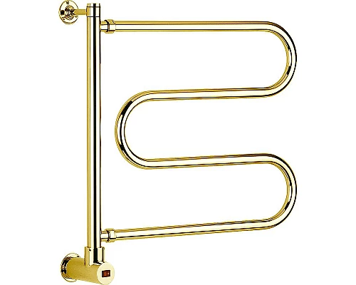 Приобрести Электрический полотенцесушитель Margaroli Vento 500 BOX 500GOB Золото в магазине сантехники Santeh-Crystal.ru