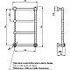 Приобрести Электрический полотенцесушитель Migliore Edera 79x48 L 20298 Хром в магазине сантехники Santeh-Crystal.ru