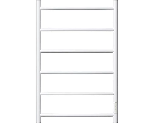 Купить Электрический полотенцесушитель Point Афина PN04858W П6 500x800 диммер справа Белый в магазине сантехники Santeh-Crystal.ru