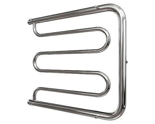 Заказать Водяной полотенцесушитель Point Фокстрот PN25666P 600x600 с полкой Хром в магазине сантехники Santeh-Crystal.ru