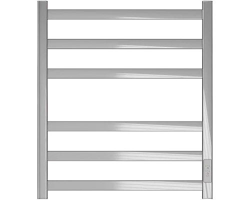Приобрести Электрический полотенцесушитель Point Меркурий PN83856 П6 500x600 диммер справа Хром в магазине сантехники Santeh-Crystal.ru