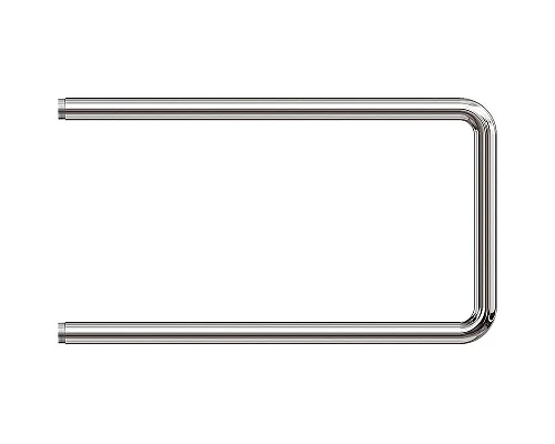 Заказать Водяной полотенцесушитель Point П-образный PN35335 320x500 Хром в магазине сантехники Santeh-Crystal.ru