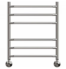 Водяной полотенцесушитель Point Венера PN07156 П6 500x600 Хром