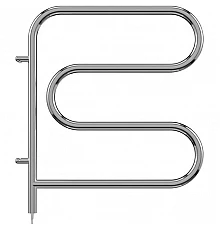 Электрический полотенцесушитель Terminus F-образный 600x600 4620768883897 поворотный Хром