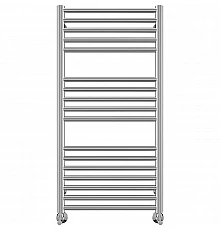 Водяной полотенцесушитель Terminus Альба П17 500x1045 4620768886553 Хром