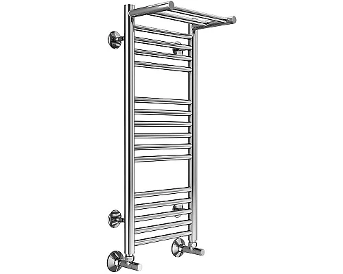 Приобрести Водяной полотенцесушитель Terminus Аврора П16 300x780 4660059582344 с полкой Хром в магазине сантехники Santeh-Crystal.ru