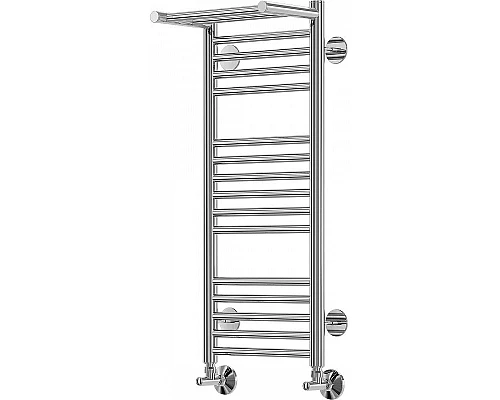 Приобрести Водяной полотенцесушитель Terminus Аврора П16 300x780 4660059582344 с полкой Хром в магазине сантехники Santeh-Crystal.ru