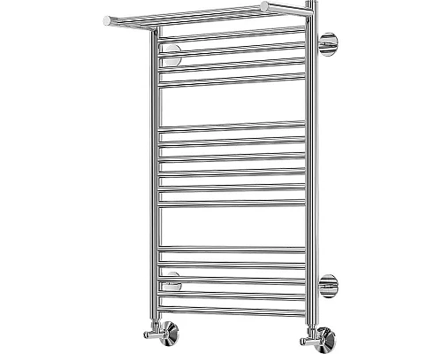Заказать Водяной полотенцесушитель Terminus Аврора П16 500х780 4660059582368 с полкой Хром в магазине сантехники Santeh-Crystal.ru
