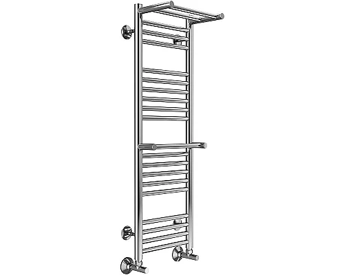 Заказать Водяной полотенцесушитель Terminus Аврора П20 300x1010 4660059582146 с полкой Хром в магазине сантехники Santeh-Crystal.ru