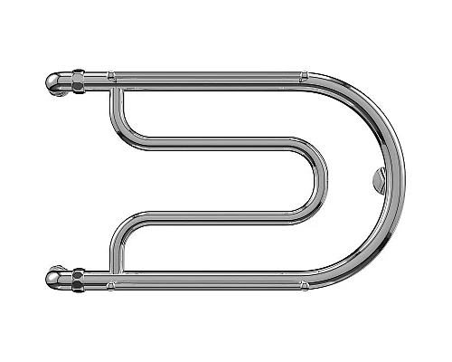 Купить Водяной полотенцесушитель Terminus Фокстрот 320x700 4620768881251 с полкой Хром в магазине сантехники Santeh-Crystal.ru