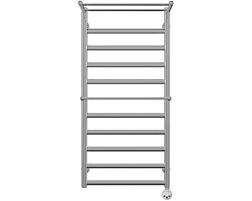 Купить Электрический полотенцесушитель Terminus Хендрикс плюс П11 500x1086 4660059921259 с полкой Хром в магазине сантехники Santeh-Crystal.ru