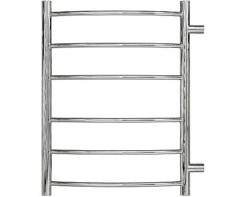 Купить Водяной полотенцесушитель Terminus Классик П6 500x696 4670030726254 Хром с боковым подключением в магазине сантехники Santeh-Crystal.ru