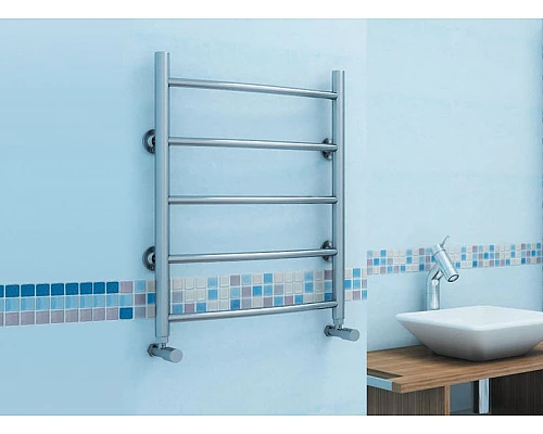 Приобрести Водяной полотенцесушитель Terminus Классик П5 400x596 4670030726216 Хром в магазине сантехники Santeh-Crystal.ru