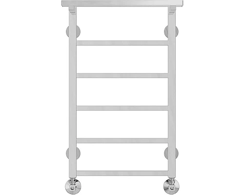 Приобрести Водяной полотенцесушитель Terminus Контур П6 400х700 4660059582467 с полкой Хром в магазине сантехники Santeh-Crystal.ru