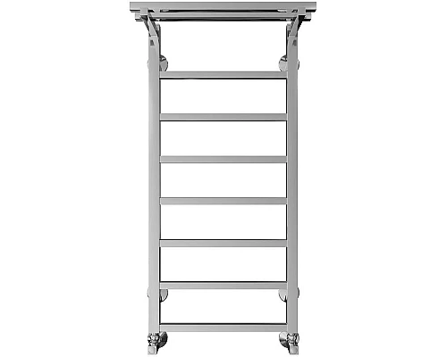 Заказать Водяной полотенцесушитель Terminus Контур П8 400х900 4660059582481 с полкой Хром в магазине сантехники Santeh-Crystal.ru