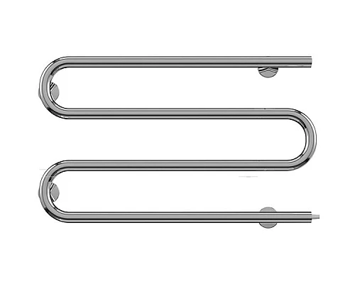 Купить Электрический полотенцесушитель Terminus М-образный 600x350 4620768883927 Хром в магазине сантехники Santeh-Crystal.ru