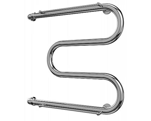 Заказать Водяной полотенцесушитель Terminus М-образный 500x400 4620768880322 с полкой Хром в магазине сантехники Santeh-Crystal.ru