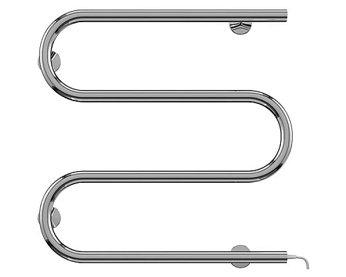 Заказать Электрический полотенцесушитель Terminus М-образный 400x500 4620768883903 Хром в магазине сантехники Santeh-Crystal.ru