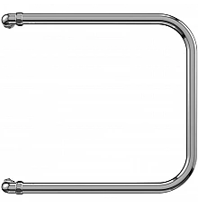 Водяной полотенцесушитель Terminus П-образный 500x600 4620768888267 Хром