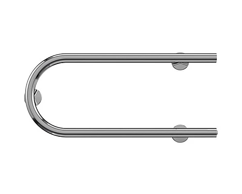 Приобрести Электрический полотенцесушитель Terminus П-образный 500x200 4620768883934 Хром в магазине сантехники Santeh-Crystal.ru