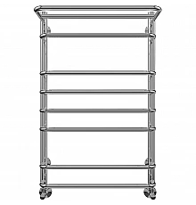 Водяной полотенцесушитель Terminus Полка П8 500x796 4670030723161 с полкой Хром