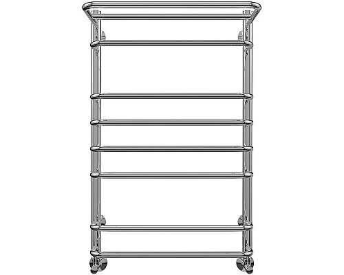 Заказать Водяной полотенцесушитель Terminus Полка П8 500x796 4670030723161 с полкой Хром в магазине сантехники Santeh-Crystal.ru