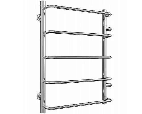 Купить Водяной полотенцесушитель Terminus Стандарт П5 500x696 4670030725301 Хром с боковым подключением в магазине сантехники Santeh-Crystal.ru