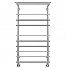 Водяной полотенцесушитель Terminus Ватра П10 500x996 4670030723970 с полкой Хром