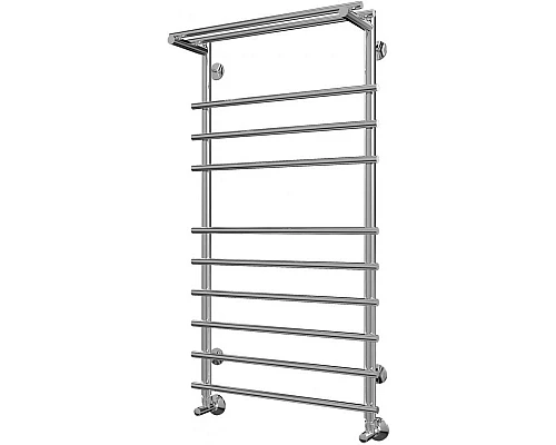 Купить Водяной полотенцесушитель Terminus Ватра П10 500x996 4670030723970 с полкой Хром в магазине сантехники Santeh-Crystal.ru