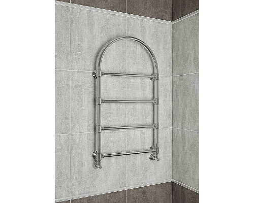 Приобрести Водяной полотенцесушитель Terminus Версаль П4 500x930 4620768885044 Хром в магазине сантехники Santeh-Crystal.ru