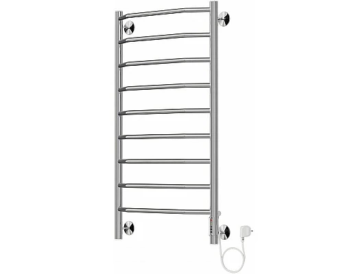 Приобрести Электрический полотенцесушитель Terminus Виктория П9 500x950 4660059580166 Хром в магазине сантехники Santeh-Crystal.ru