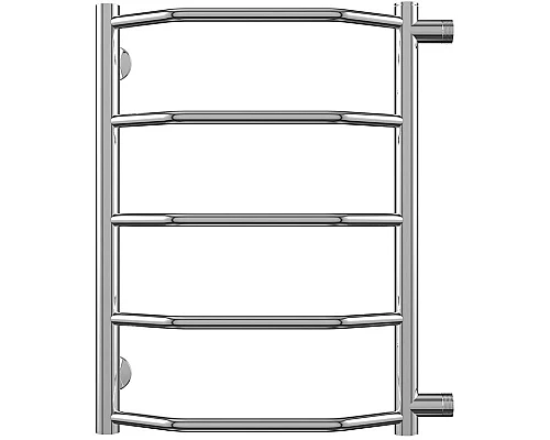 Заказать Водяной полотенцесушитель Terminus Виктория П5 400x596 4670030725097 Хром с боковым подключением в магазине сантехники Santeh-Crystal.ru